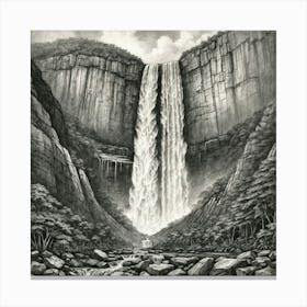 Waterfall 3 Canvas Print