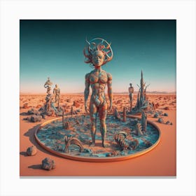 'The Sands Of Time' 1 Canvas Print