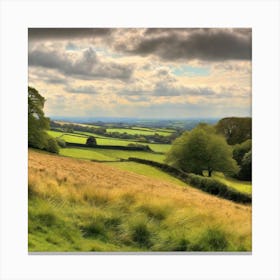 Beautiful Day In The Countryside Canvas Print