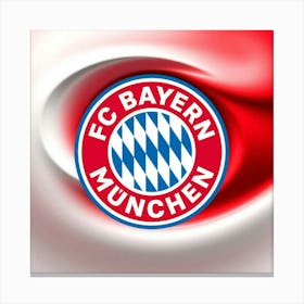 FC Bayern München Logo Wall Art 17 Canvas Print