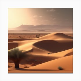 Sahara Desert 144 Canvas Print