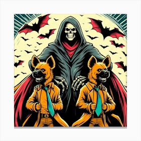 The Grim Reaper (Variant 1) Canvas Print