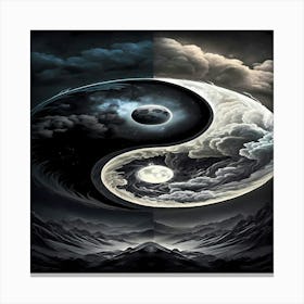 Yin Yang Canvas Print