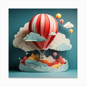 Hot Air Balloon 1 Canvas Print