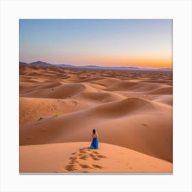 Sahara Desert Canvas Print