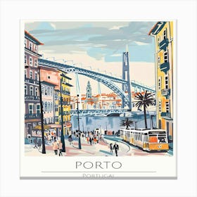 Porto Bridge Canvas Print