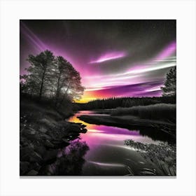 Aurora Borealis 22 Canvas Print