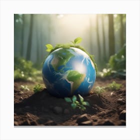 Earth Stock Videos & Royalty-Free Footage 1 Canvas Print