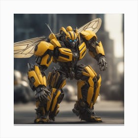 Transformers Legacy: The Rise of Bumblebee Canvas Print