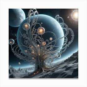 Ethereal Forms 27 Canvas Print