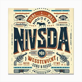 Nivsda Canvas Print