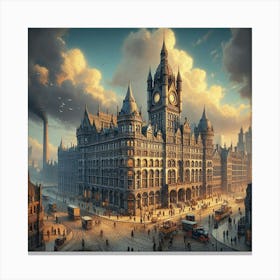 Industrial Manchester Canvas Print
