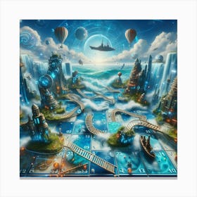 Games #7 by Cam Views Canvas Print