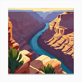 Grand Canyon 5 Canvas Print