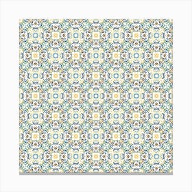 Ornate floral seamless texture Canvas Print