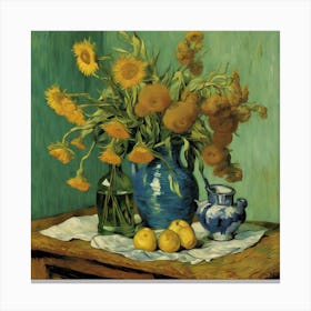 Van Gogh: Still Life, 1886 Vincent van Gogh Canvas Print