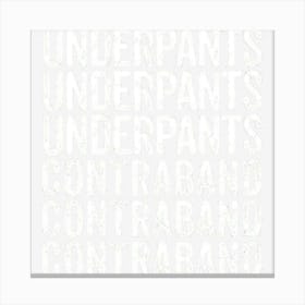 Underpants Underpants Underpants Canvas Print