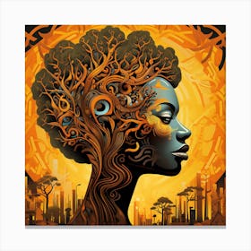 Tree Of Life 41 Canvas Print