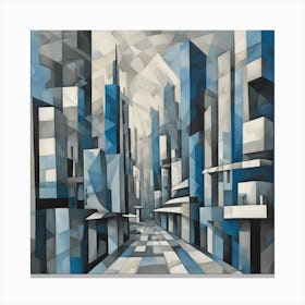 Cityscape 7 Canvas Print