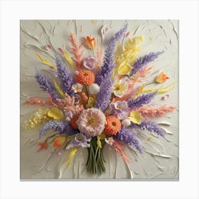 Bouquet Of Flowers Canvas Print