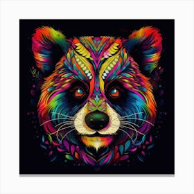 Red Panda 8 Canvas Print