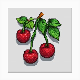 Cherry Branch Canvas Print