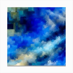 Abstract Clouds 3 Canvas Print