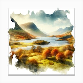 Autumn In Scotland 3 Canvas Print