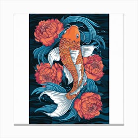 Koi Fish 9 Canvas Print