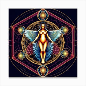 Angel Of Enlightenment Canvas Print