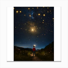 Starry Night 1 Canvas Print