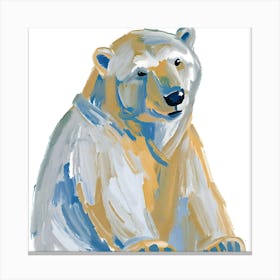 Polar Bear 01 1 Canvas Print