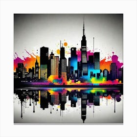 Chicago Skyline 9 Canvas Print