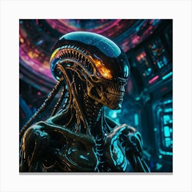 Alien 4 Canvas Print
