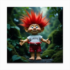 Trolls 4 Canvas Print