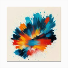 Splatter Canvas Print