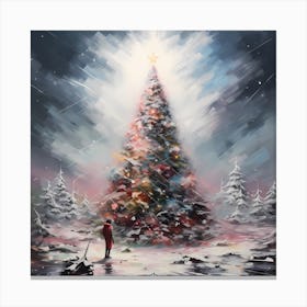 Aykut's Majestic Pine Reverie Canvas Print