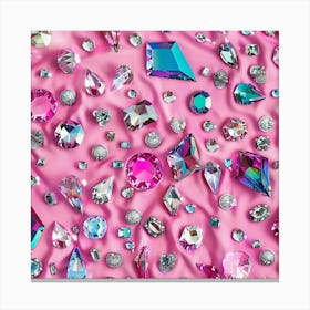 Swarovski Crystals Canvas Print