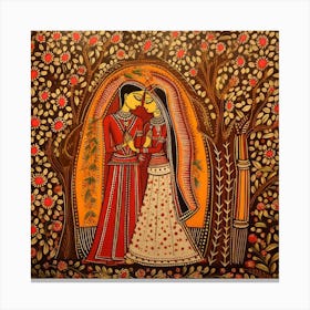 Indian Wedding Canvas Print