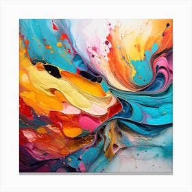 Abstract Artwork 1 Canvas Print