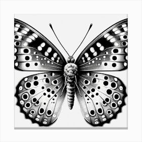 Butterfly, Transparent Png Download Canvas Print