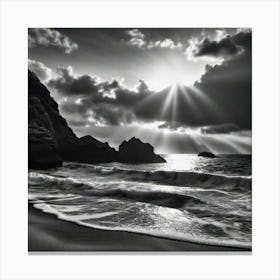 Black And White Photography 34 Canvas Print