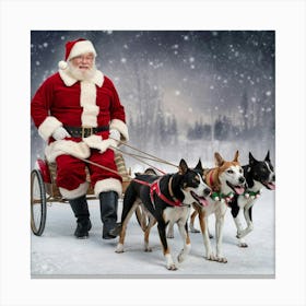 A Funny Christmas Image Of A Man Dressed 96j Wenrw2bew 8l1 Bza Uts2opeishwiji E9uo Eg Canvas Print