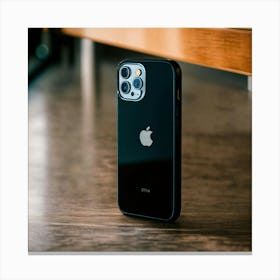 A Photo Of An Iphone 13 Mini Leinwandbild