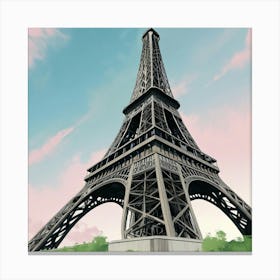 Eiffel Tower 11 Canvas Print