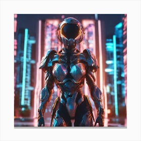 Futuristic Woman 95 Canvas Print