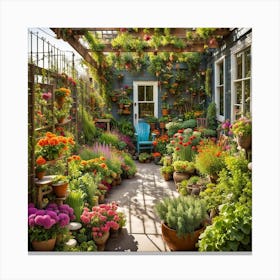 Garden Canvas Print