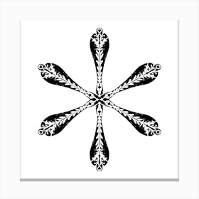 Snowflake 28 Canvas Print