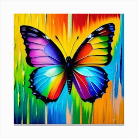 Butterfly Painting 14 Canvas Print