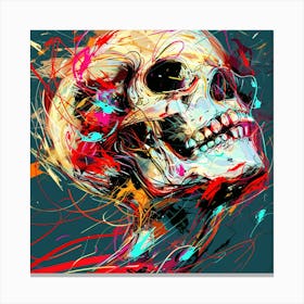 Skull Art 12 Canvas Print